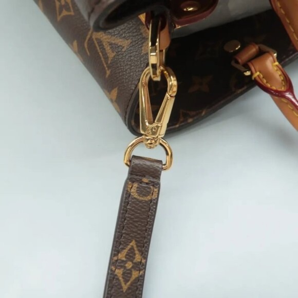 100% Authentic Louis Vuitton Montaigne Brown Monogram Canvas Satchel - Picture 9 of 12